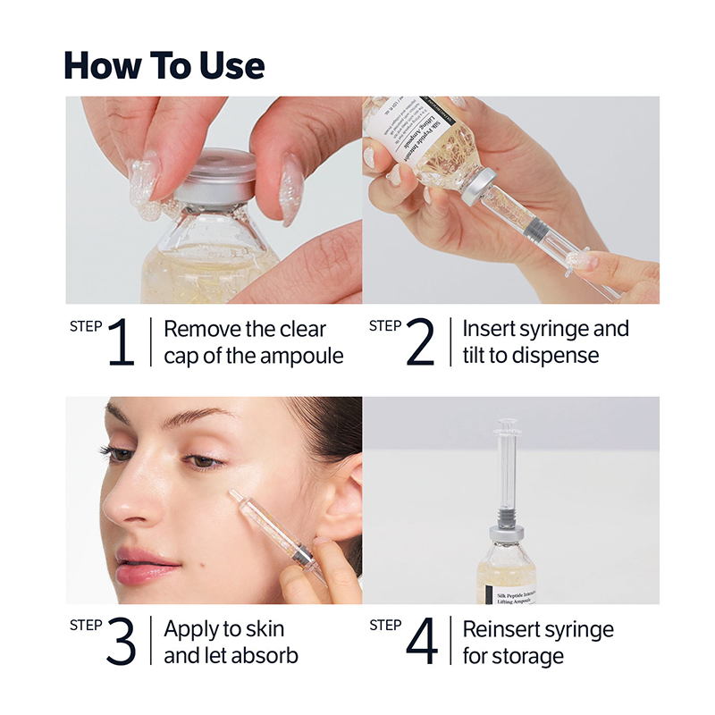 BLACK FRIDAY 50% OFF:Korean Silk Lifting Peptide Ampoule