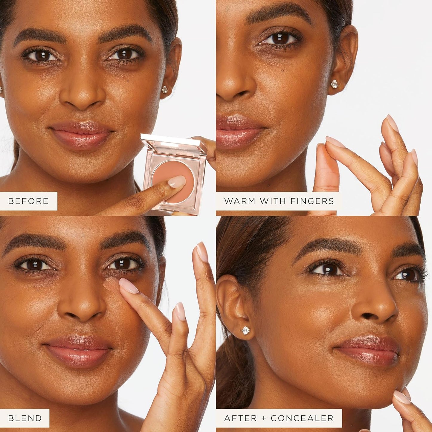 Colored Clay Undereye Corrector with Brush FREE !